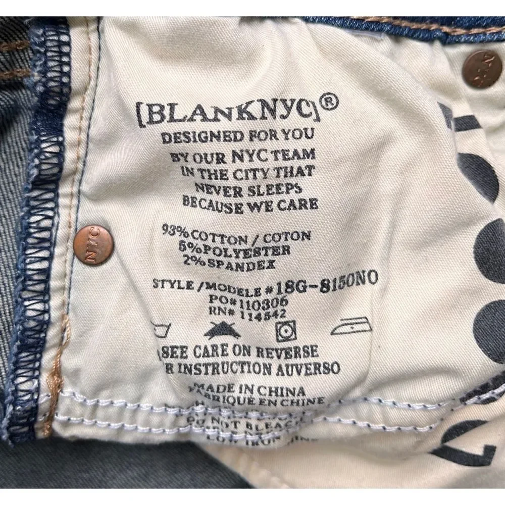 Blank NYC good used